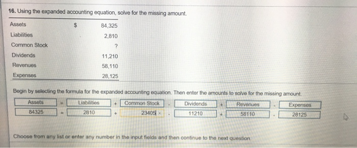 i cant figure out what im doing wrong 16. Using the expanded