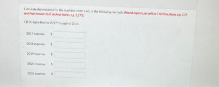 April 4, 2017, at a cost of $160,000. The company estimated that