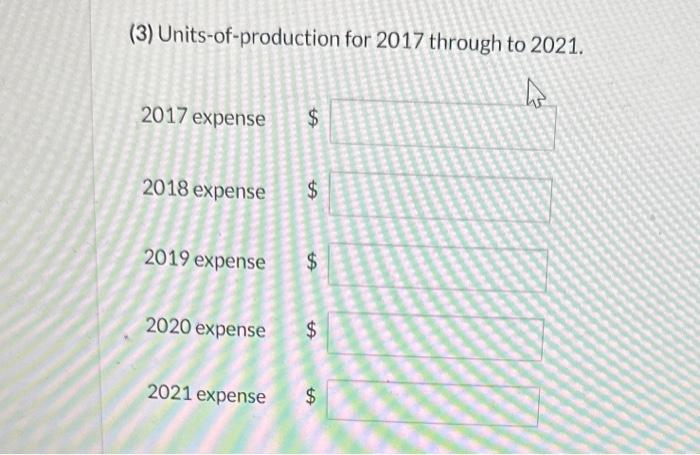 expected to be used for 10,000 working hours during its four-year life.