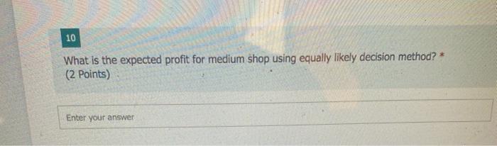 Small Shop Medium Shop No Shop Average 6000 20000 -8000 -32000 42000