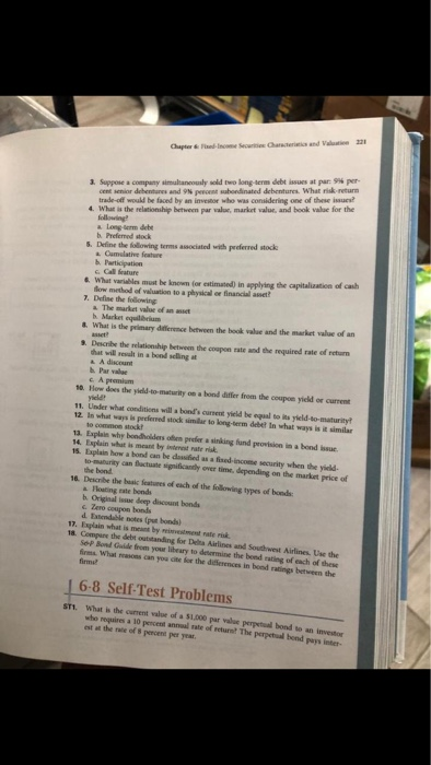  6,7,9 Chapter & Characteristics and V 321 3. Suppose a company