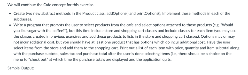 com.perscholas.objects_class_variables Inside the package create a class called ClassOne. Create four String