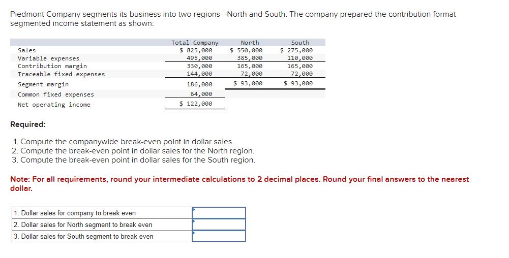 Could use some help on this, will give a like! Piedmont Company