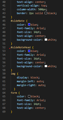 a form which allows a user to leave comments. Create forms to