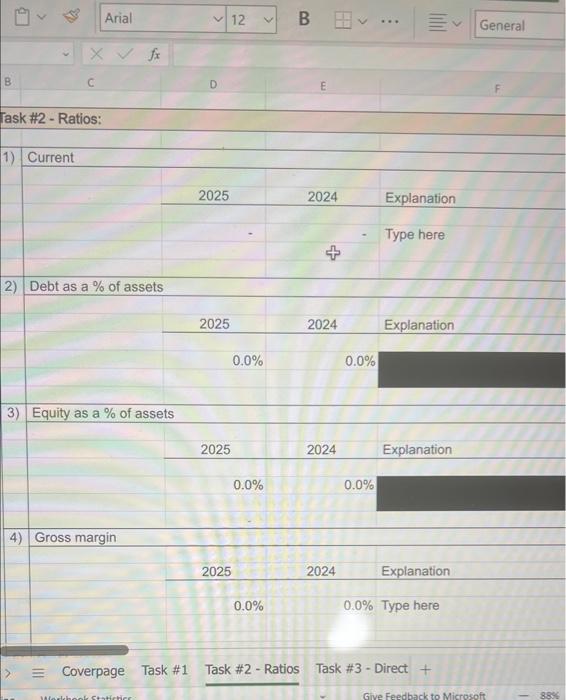 Save of Foods Inc., please calculate and explain the following ratios for