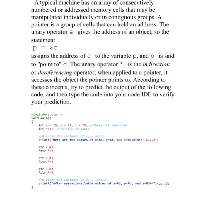  For xcode app Programming language: C A typical machine has an