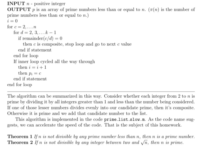  using MatLab, please help! INPUT n - positive integer OUTPUT p
