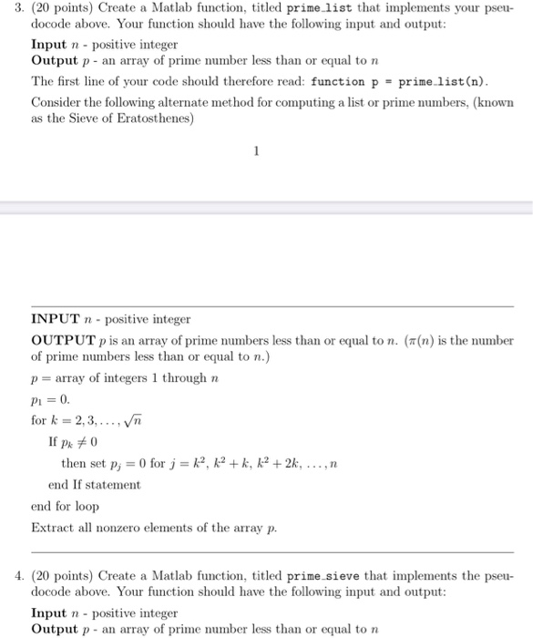 is an array of prime numbers less than or equal to n.
