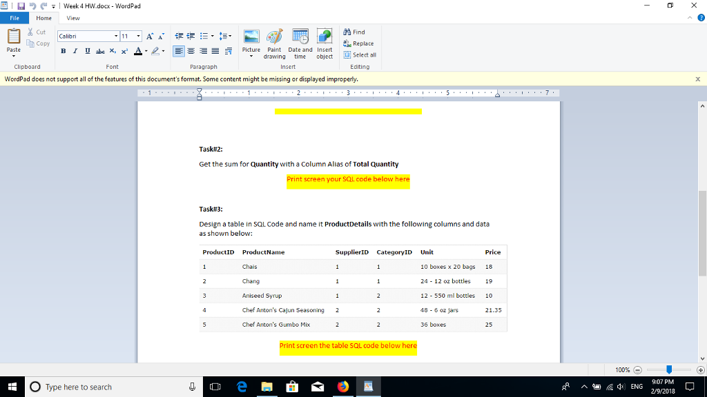 #1 and Task #3 to determine which table will be the primary