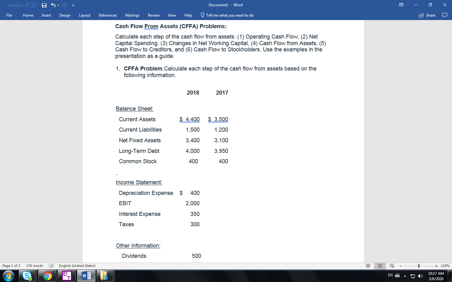 I need help with this one 0 5 Documenti - Word 0