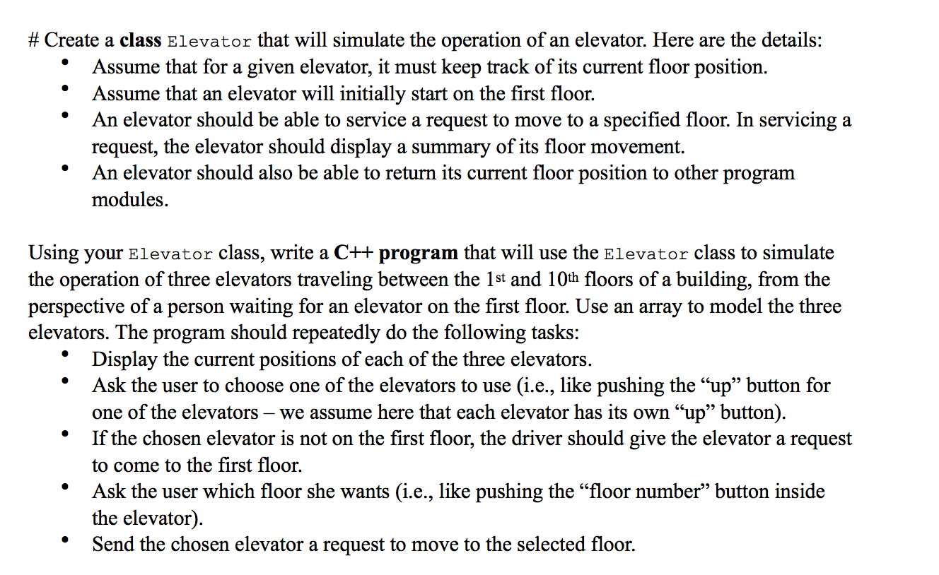  I'm new to the programming world, we took only two lectures