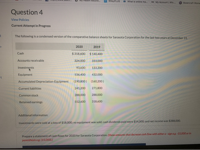  need help pls WWW.BUL U My Hest Record. WileyPLUS What is