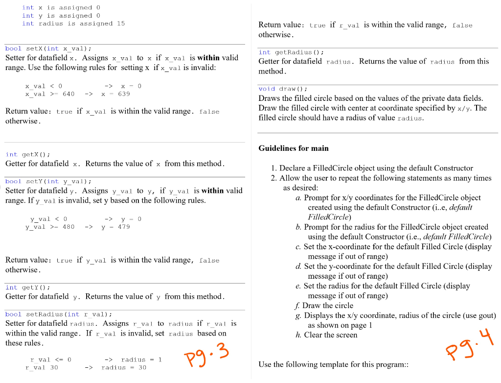 a FilledCircle. An example display of a FilledCircle is in the pictures