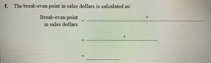 54. CVP Analysis and Sales Mix (Multiple Products). Math Products, Inc., produces