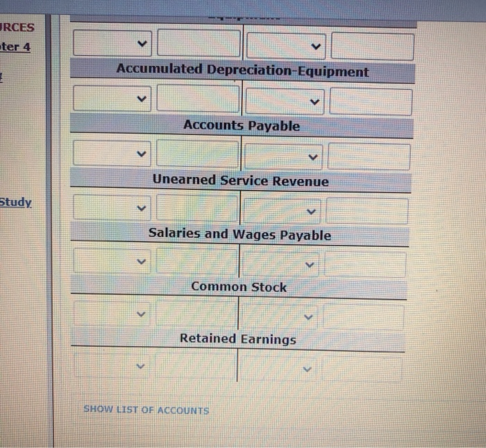 14 Cash Accounts Receivable Notes Receivable Supplies Equipment Debit $6,760 Accumulated Depreciation-Equipment