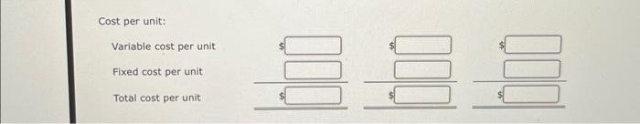range of 114,000 to 182,400 components per year. Within this range, the