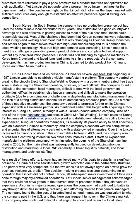 of how that strategy would be designed/implemented at the company. John Stropki,