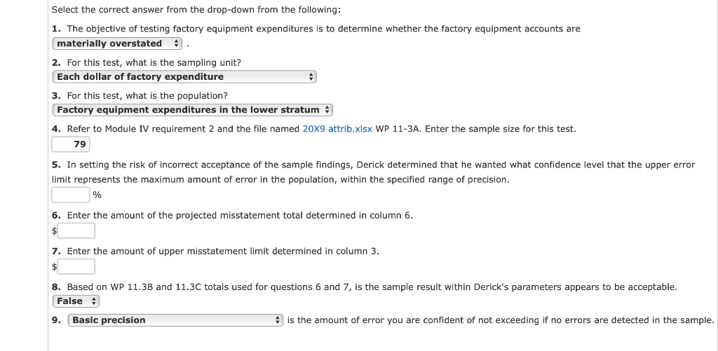 classifying expenditures as repairs and maintenance expense or factory equipment additions. Given