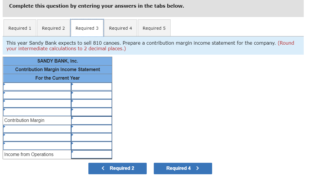 Required: 1. Complete the following table. 2. Suppose Sandy Bank sells its