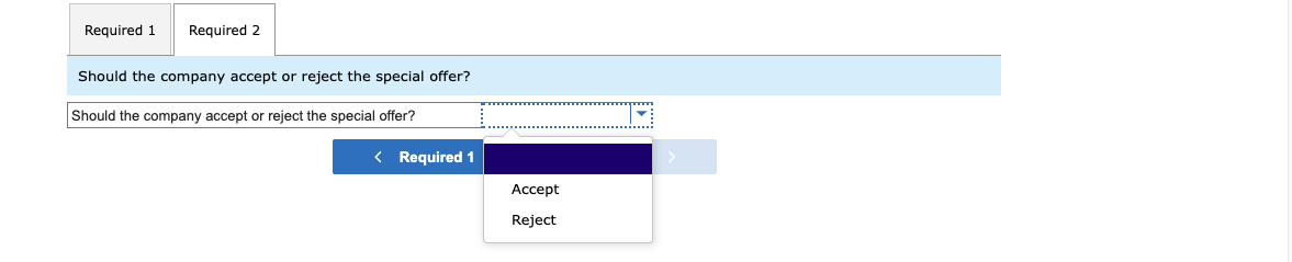 special offer. Note: Round your "Per Unit" answers to 2 decimal places.