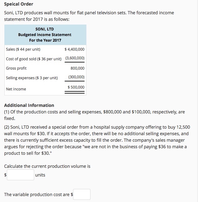  Speical Order Soni, LTD produces wall mounts for flat panel television