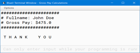 pay. Make sure to calculate overtime if any. Name of Instance: new
