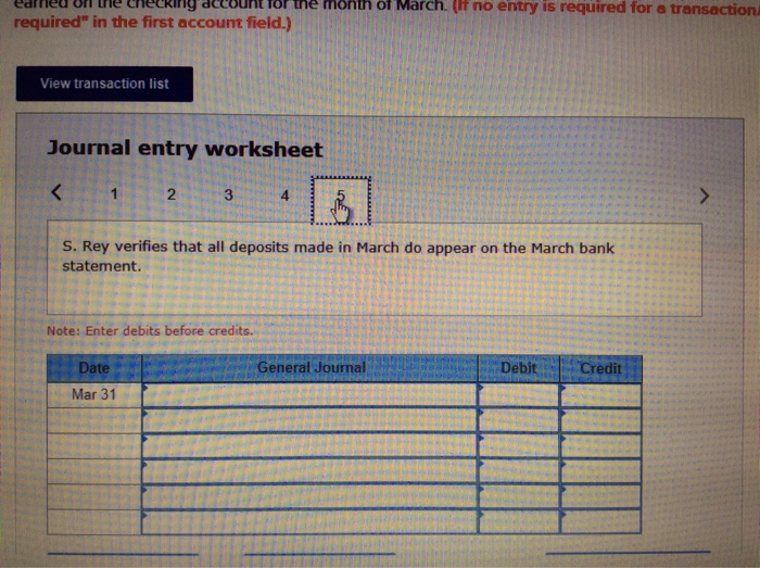 March that she did not issue. The check documentation included with the