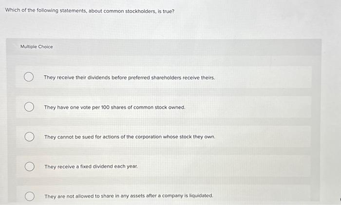 of their own common stock from the stock market. What is this