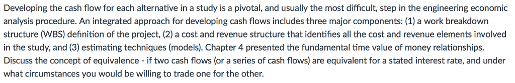 Can someone help me answer this question in a paragraph or two.