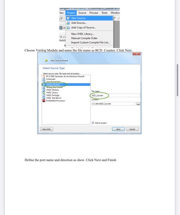 Hexadecimal counter using and Verilog hardware description language (Verilog HDL) and implement
