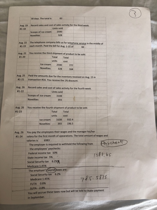 is some information that nelp you prepare adjusting entries. Make no entries