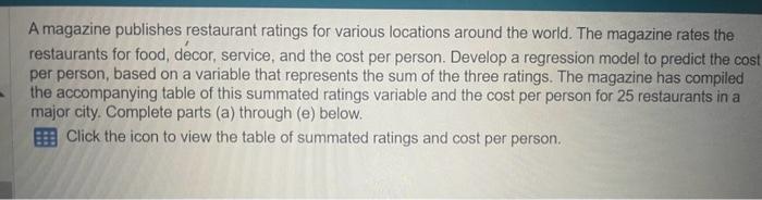 A. construct a scatter plot. choose the correct graph B. assuming a