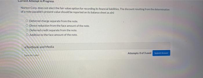 signed a $100.000 noninterest-bearing note due in three years at a discount