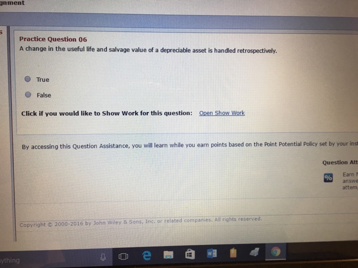Practice Question 02 what approach does the FASB require when accounting for