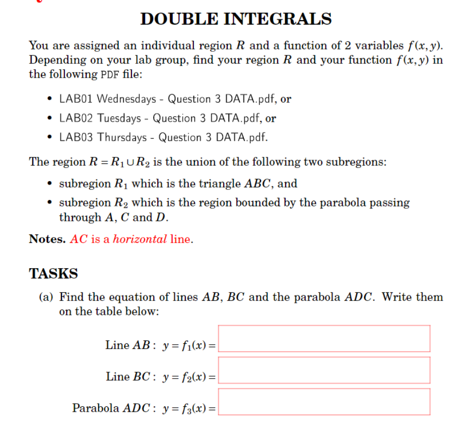 You need to use the application "Mathematica" to solve and display the