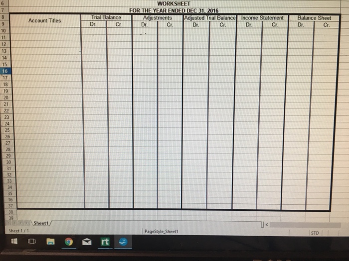 inventory on December 31, $5,200. 1B-4. c. Supplies on hand, $450 d.