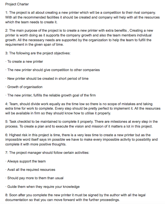 Problem Case You are a senior project manager at Delphi Printers &