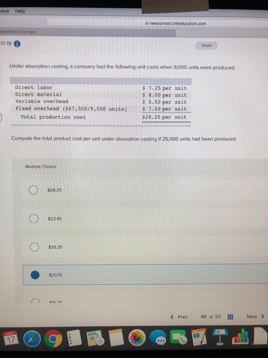 the special order price exceeds variable costs True or Faise True