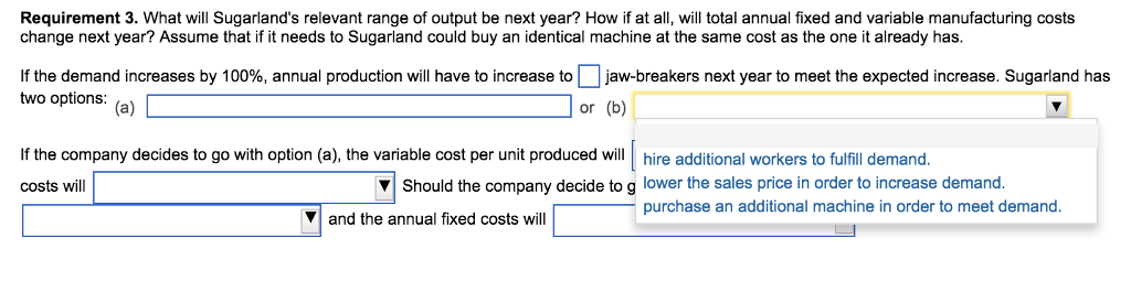 depreciation over 10 years assuming zero residual value. Rent for the factory