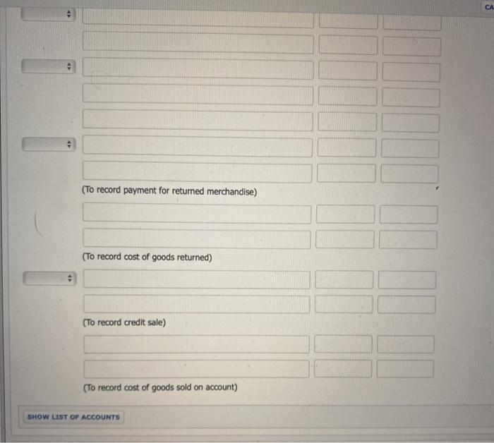 for $7,100, terms 1/10, 1/30. 2 Sold merchandise on account for $3,500,