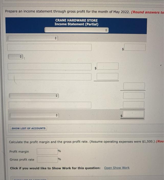 Paid Black Wholesale Supply in full, less discount. 11 Purchased supplies for