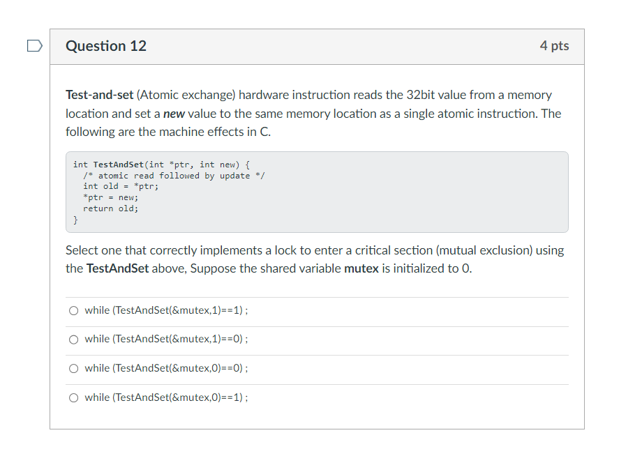 lock implementation fail in achieving mutual exclusion for two threads to update