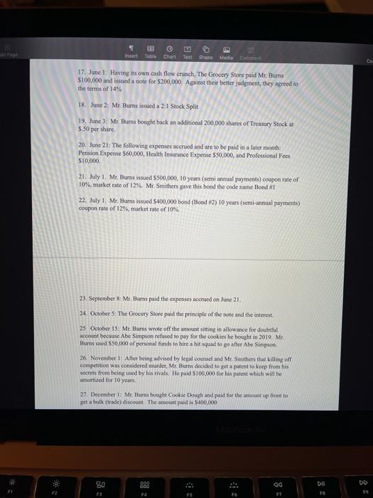 into selling cookies. On January 2, 2020, Mr. Bum continued his Good