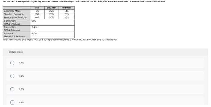 (20%, -40%, 130%, -25%, -55%). Assume also that you acquired shares in