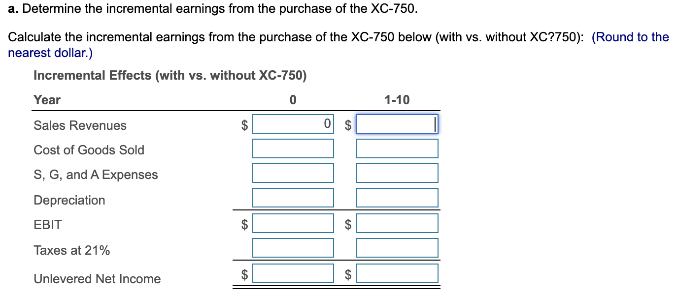 new machine, the XC-750. The cost of the XC-750 is $2.84 million.