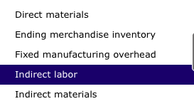 anything? I included screenshots of what the options are of what to