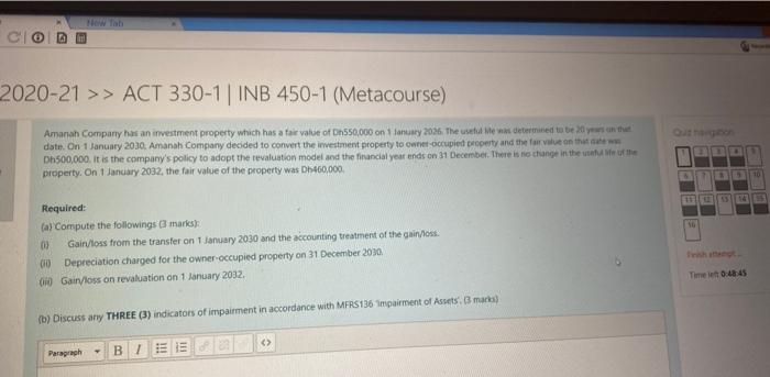  How To D 2020-21 > > ACT 330-1 | INB 450-1