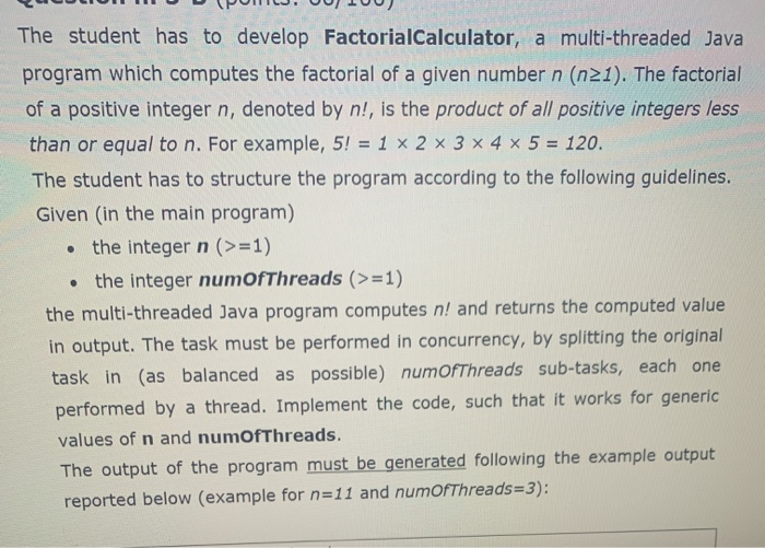 can someone please give me the correct solution in Java programming language