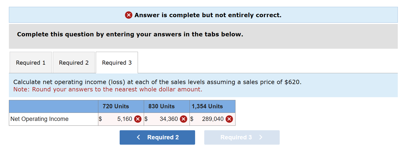 mountain bike. Partial information for the company follows: Required: 1. Complete Presidio's