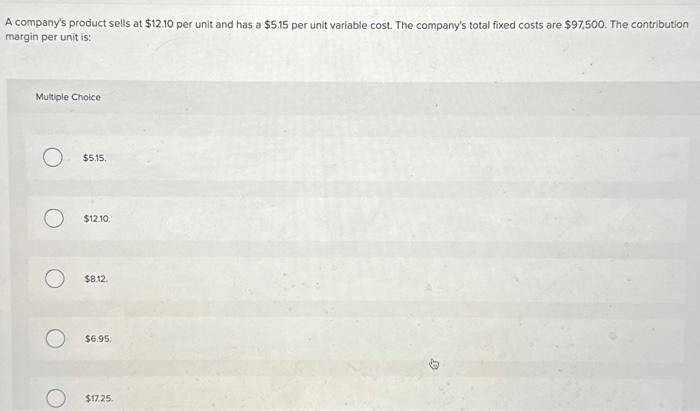 cost and rent expense is a fixed cost. Direct materials is a